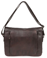 style 3945 Men's Vintage Leather Messenger Bag